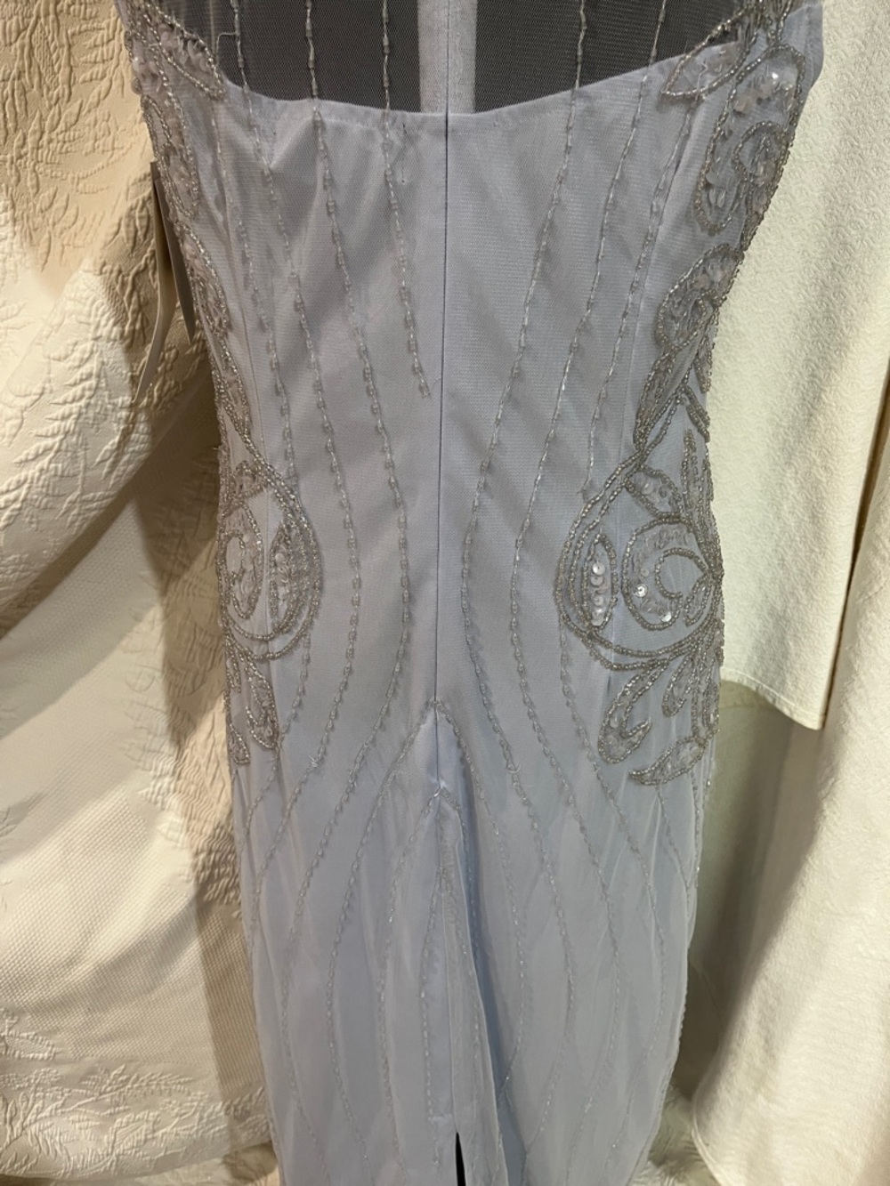 Adrianna Papell Studio beaded maxi dress, size 10, NWT - Picture 8 of 16